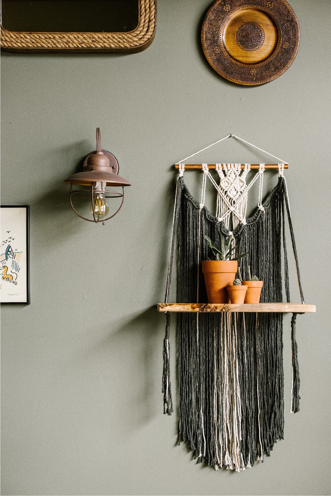 Custom Shelf Wall Hangings
